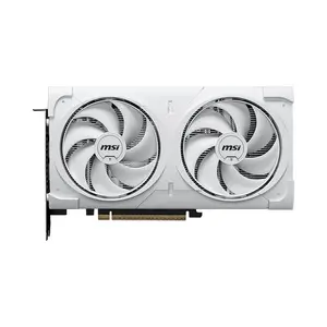 MSI GeForce RTX 5060 Ti 16G VENTUS 2X OC WHITE PLUS 16GB GDDR7 Graphics Card, Dual Fan Cooling, PCIe 5.0, HDMI 2.1b, DisplayPort 2.1b