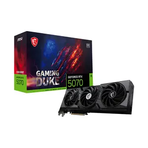 MSI GeForce RTX 5070 12G GAMING DUKE 3X OC 12GB GDDR7 Graphics Card, Triple Fan Cooling, PCIe 5.0, HDMI 2.1b, DisplayPort 2.1b