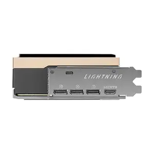 MSI GeForce RTX 5090 32G LIGHTNING Z 32GB GDDR7 OC Graphics Card, Extreme Overclock Design, PCIe 5.0, HDMI 2.1b, DisplayPort 2.1b