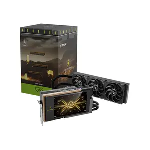 MSI GeForce RTX 5090 32G LIGHTNING Z 32GB GDDR7 OC Graphics Card, Extreme Overclock Design, PCIe 5.0, HDMI 2.1b, DisplayPort 2.1b