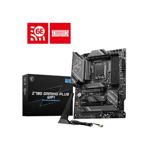 MSI Z790 Gaming Plus WiFi LGA1700 ATX Gaming Motherboard, PCIe 5.0, WiFi 6E, DDR5 Memory Support, Intel Core 14th Gen Ready