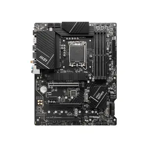 MSI PRO Z790-P WiFi ATX Motherboard, Intel LGA1700 Socket, PCIe 5.0 Expansion, WiFi 6E Connectivity, DDR5 Memory Support, Intel Core 14th Gen Ready Platform