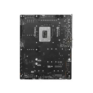 MSI Z790 Project Zero ATX Gaming Motherboard, Intel LGA1700 Socket, PCIe 5.0 Expansion, Rear Connector Design, DDR5 Memory Support, Clean Cable Gaming Platform