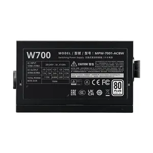 Cooler Master Elite NEX W700 Power Supply, 700W ATX PSU, High-Efficiency Power Delivery Design, Reliable Gaming and Productivity System Power Solution