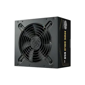 Cooler Master MWE Gold V3 ATX 3.1 650W Power Supply, 80 PLUS Gold Certified Efficiency, Fully Modular Cable Design, High-Performance ATX 3.1 Gaming PSU