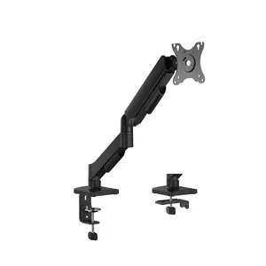MXG EMA-12 Economical Series Monitor Arm, Mechanical Spring Design, Single Monitor Support, Adjustable Mount System, Ergonomic Desk Monitor Arm Solution
