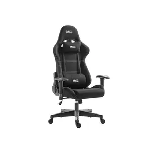 MXG FGC-01 Fabric Gaming Chair, Adjustable Recline Mechanism, Premium Fabric Upholstery, Headrest Cushion Included, Lumbar Support System, Ergonomic Gaming and Office Chair