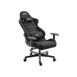 MXG FGC-01 Fabric Gaming Chair, Adjustable Recline Mechanism, Premium Fabric Upholstery, Headrest Cushion Included, Lumbar Support System, Ergonomic Gaming and Office Chair