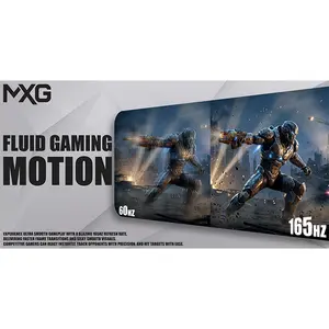 MXG G34WIC-65 34-Inch Curved Ultrawide Gaming Monitor, 3440×1440 UWQHD Resolution, 165Hz Refresh Rate, Nano IPS Panel Technology, 10-Bit Color Depth, High-Performance Immersive Gaming Display