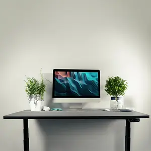 MXG SMD-02-AI Motorized Sit-Stand Desk, Dual Motor Height Adjustment System, App Control Functionality, 3-Stage Frame Design, Ergonomic Adjustable Workstation for Office and Gaming Setups