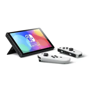 Nintendo Switch OLED Gaming Console White Edition, 7-Inch OLED Display, Hybrid Handheld and TV Gaming System, Enhanced Portable Gaming Experience