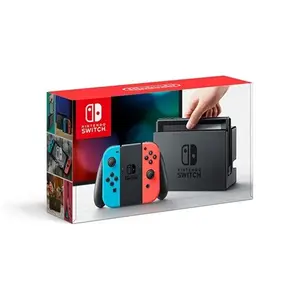 Nintendo Switch Gaming Console Standard Edition, Hybrid Handheld and TV Gaming System, Portable Entertainment Device, Dockable Home Console Experience