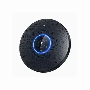EMEET OfficeCore M2 Max Portable Conference Speakerphone, Bluetooth Wireless Connectivity, Omni-Directional Voice Pickup Technology, Portable Meeting Audio Solution, Professional Conference Speakerphone