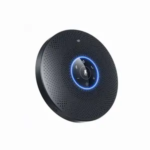 EMEET OfficeCore M2 Max Portable Conference Speakerphone, Bluetooth Wireless Connectivity, Omni-Directional Voice Pickup Technology, Portable Meeting Audio Solution, Professional Conference Speakerphone