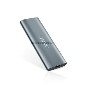 OSCOO SP2 M.2 NGFF & NVMe SSD Enclosure, USB 3.2 Gen 2 Type-C 10Gbps External SSD Case, Aluminum + PC, Supports M.2 2230/2242/2260/2280, M-Key, B-Key & M+B Key, Up to 2TB, Windows, macOS & Linux
