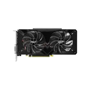 Palit GeForce RTX 2060 GamingPro OC Graphics Card, 6GB GDDR6 Memory, 1830MHz Boost Clock, Factory Overclocked Performance, Dual Fan Cooling System, NVIDIA Turing Gaming GPU