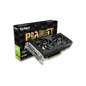 Palit GeForce RTX 2070 Dual 8GB Graphics Card, 8GB GDDR6 Memory, Dual Fan Cooling System, NVIDIA Turing Architecture, High-Performance Gaming GPU