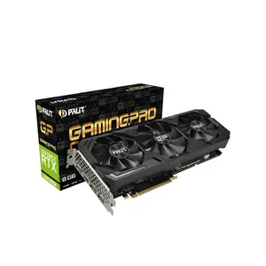 Palit GeForce RTX 2080 SUPER GamingPro OC Graphics Card, 8GB GDDR6 Factory Overclocked Triple Fan High Performance Gaming GPU