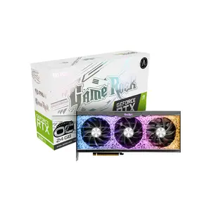 Palit GeForce RTX 3090 Ti GameRock OC 24GB Graphics Card, 24GB GDDR6X Memory, Factory Overclocked Performance, Premium GameRock Cooling Design, NVIDIA Ampere 4K Gaming GPU