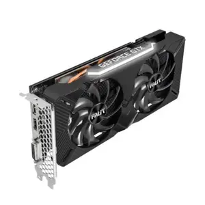 Palit GeForce GTX 1660 SUPER GP OC Graphics Card, 6GB GDDR6 Memory, 1830MHz Boost Clock, Factory Overclocked Performance, Dual Fan Cooling Design, NVIDIA Turing Gaming GPU