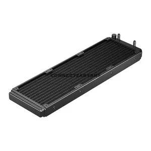 PCCOOLER DA360 V2 ARGB Black 360mm AIO Liquid CPU Cooler, 300W TDP, 3× 120mm PWM ARGB Fans, 400–2000 RPM, 80.74 CFM Airflow, 2600 RPM Pump, 394×120×27mm Radiator, Intel LGA1851/1700/1200/115X & AMD AM5/AM4