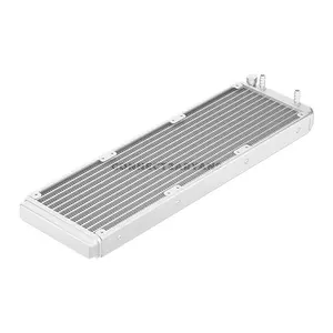 PCCOOLER DA360 V2 ARGB White 360mm AIO Liquid CPU Cooler, 300W TDP, 3× 120mm PWM ARGB Fans, 400–2000 RPM, 80.74 CFM Airflow, 2600 RPM Pump, 394×120×27mm Radiator, Intel LGA1851/1700/1200/115X & AMD AM5/AM4