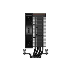 PCCOOLER RT400 Digital ARGB Black CPU Air Cooler, Smart Digital Temperature Display, 4× 6mm Heat Pipes, 120mm PWM ARGB Fan, 500–2200 RPM, Up to 73.32 CFM, 152mm Height, Intel LGA1851/1700/1200/115X & AMD AM5/AM4