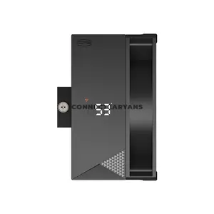 PCCOOLER RT500 Digital ARGB Black CPU Air Cooler, Smart Digital Monitor, 245W TDP, 5× 6mm Heat Pipes, 120mm PWM ARGB Fan, 500–2200 RPM, 73.32 CFM Airflow, 152mm Height, Intel LGA1851/1700/1200/115X & AMD AM5/AM4