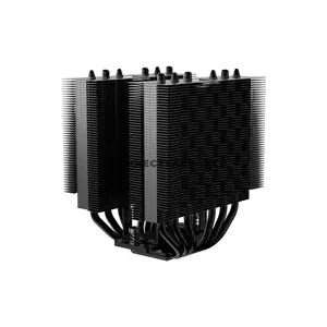 PCCOOLER RT620Pro TC ARGB Black Dual-Tower CPU Air Cooler, 6× 6mm Heat Pipes, Dual 120mm PWM ARGB Fans, 500–2200 RPM, 73.32 CFM Airflow, 3.28mmH₂O Pressure, 157.5mm Height, Intel LGA1851/1700/1200/115X & AMD AM5/AM4