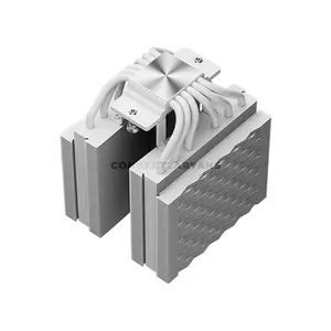 PCCOOLER RT620Pro TC ARGB White Dual-Tower CPU Air Cooler, 6× 6mm Heat Pipes, Dual 120mm PWM ARGB Fans, 500–2200 RPM, 73.32 CFM Airflow, 3.28mmH₂O Pressure, 157.5mm Height, Intel LGA1851/1700/1200/115X & AMD AM5/AM4