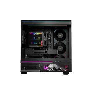Thermalright Peerless Assassin 140 Digital Black Dual Tower CPU Air Cooler, High Performance Dual Heatsink Cooling System with Digital Display