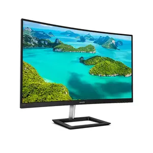 Philips 322E1CB 31.5 Inch Curved Full HD VA Monitor, 1920×1080 Resolution, 100Hz Refresh Rate, 1ms MPRT Response Time, 1500R Curvature, Adaptive Sync Technology, Frameless Display Design