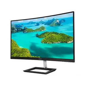 Philips 322E1CB 31.5 Inch Curved Full HD VA Monitor, 1920×1080 Resolution, 100Hz Refresh Rate, 1ms MPRT Response Time, 1500R Curvature, Adaptive Sync Technology, Frameless Display Design