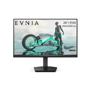 Philips Evnia 24M2N3200FQ 24 Inch Full HD 180Hz Gaming LED Monitor, 1920×1080 Resolution, Fast IPS Panel Technology, High Refresh Rate Competitive Esports Gaming Display