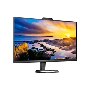 Philips 27E1N5600HE 27 Inch QHD LED Monitor with Integrated Webcam, 2560×1440 Resolution, USB-C Connectivity, Built-In Microphone and Speakers, Professional Productivity Display