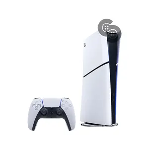 Sony PlayStation 5 Slim Digital Edition Gaming Console, Compact Next-Generation Gaming System, Digital-Only Design, High-Performance PlayStation Entertainment Platform