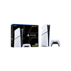 Sony PlayStation 5 Slim Digital Edition Gaming Console, Compact Next-Generation Gaming System, Digital-Only Design, High-Performance PlayStation Entertainment Platform