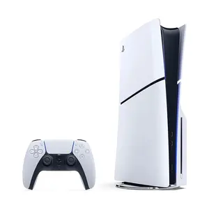 Sony PlayStation 5 Slim Disc Edition Gaming Console 1TB, Compact Next-Generation Gaming System, Ultra HD Blu-ray Disc Support, High-Performance PlayStation Entertainment Platform