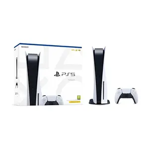 Sony PlayStation 5 Slim Disc Edition Gaming Console 1TB, Compact Next-Generation Gaming System, Ultra HD Blu-ray Disc Support, High-Performance PlayStation Entertainment Platform