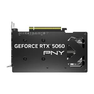 PNY GeForce RTX 5060 8GB Dual Fan GDDR7 Graphics Card with NVIDIA Blackwell Architecture, DLSS 4, PCIe 5.0 x8 & Dual-Fan Cooling
