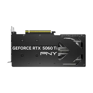 PNY GeForce RTX 5060 Ti 16GB Overclocked Dual Fan GDDR7 Graphics Card with NVIDIA Blackwell Architecture, DLSS 4, PCIe 5.0 x8 & Metal Backplate
