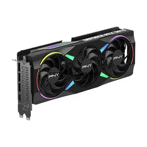 PNY GeForce RTX 5070 12GB RGB Overclocked Triple Fan GDDR7 Graphics Card with NVIDIA Blackwell Architecture, DLSS 4, PCIe 5.0 x16, EPIC-X RGB Lighting & Metal Backplate