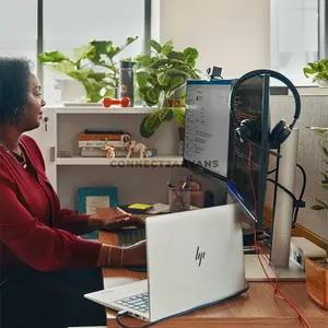 Plantronics Poly Blackwire 3320 8X220AA Stereo Microsoft Teams Certified USB-C Wired Headset, 32mm Drivers, Noise-Canceling Microphone, SoundGuard Digital & USB-C/A Adapter