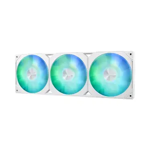 ASUS Prime LC 360 ARGB White All-in-One CPU Liquid Cooler, 360mm Radiator, Triple 120mm ARGB PWM Fans, Aura Sync Lighting, Intel AMD Support