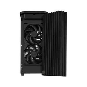 ASUS ProArt PA401 Wood Edition Metal Panel ATX Mid Tower Creator Case, Dual 160mm Front Fans, FSC-Certified Ash Wood Front Panel, USB 20Gbps Type-C Connectivity