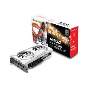 Sapphire PURE Radeon RX 9060 XT Gaming OC 16GB GDDR6 Graphics Card, PCIe 4.0, Factory Overclocked, Dual HDMI, DisplayPort Connectivity