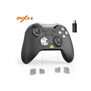 PXN P5 Wireless Gaming Controller, Hall Effect Joystick, 1000Hz Polling Rate, 2.4G Bluetooth Wired, PC, Android, iOS, Switch,Black