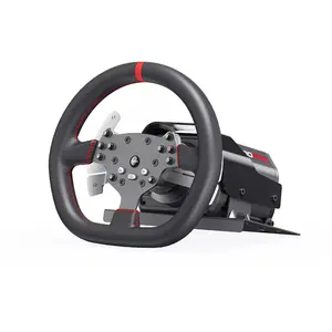 PXN-V10 ULTRA Direct Drive Racing Wheel, 3.2Nm Force Feedback Torque, 270mm D-Shape Steering Wheel, Multi-Platform Compatibility, High-Performance Sim Racing Controller