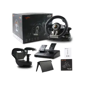 PXN V3 PRO 180-Degree Racing Wheel with Pedals, Multi-Platform Driving Simulator Controller, Precision Steering Controls, Immersive Racing Experience Accessory