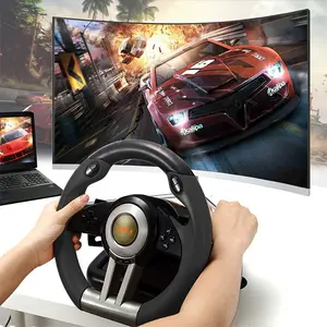 PXN V3 PRO 180-Degree Racing Wheel with Pedals, Multi-Platform Driving Simulator Controller, Precision Steering Controls, Immersive Racing Experience Accessory